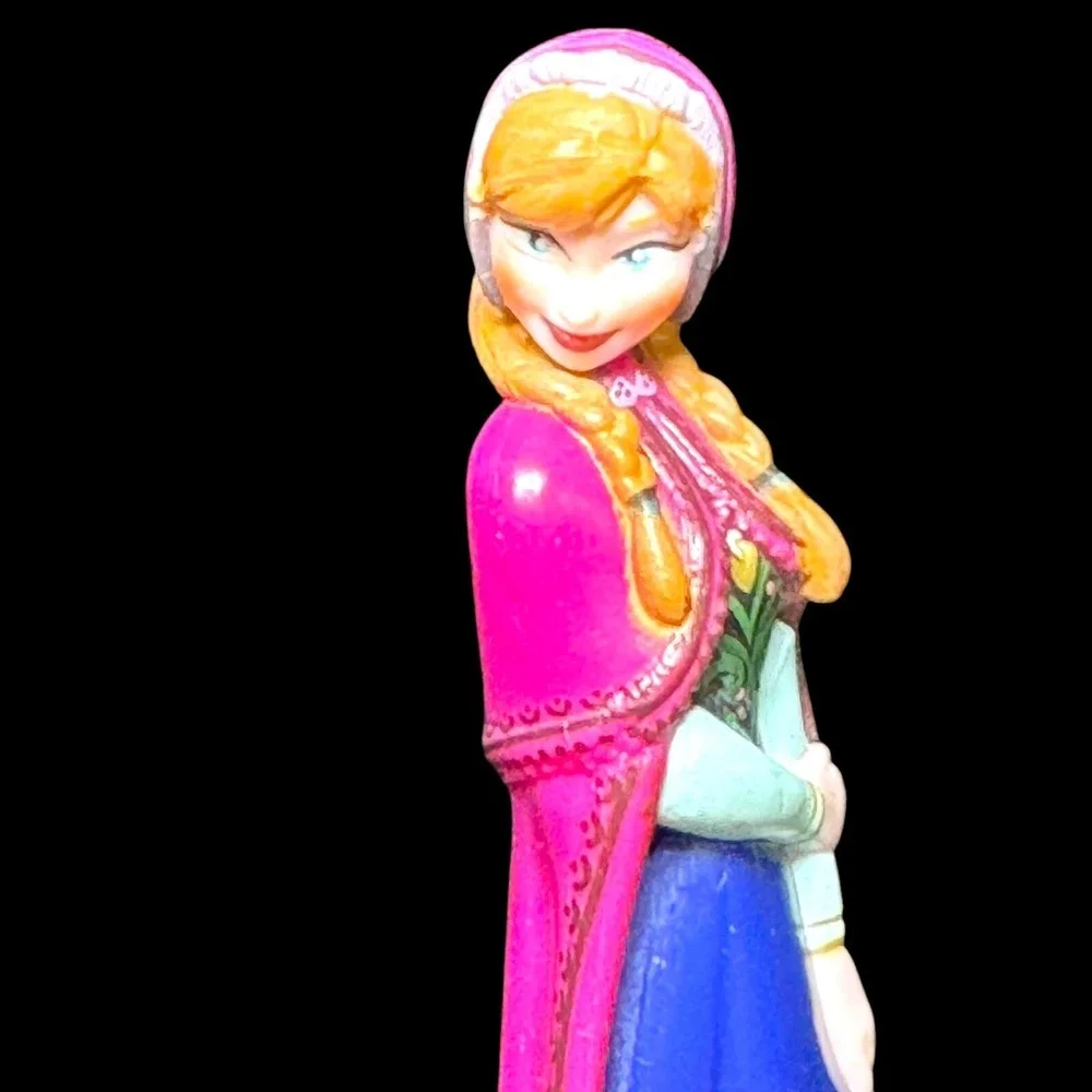 Disney Frozen Figures Elsa Anna Olaf‎ Hans Sven Kristoff Cake Toppers Lot Of 10